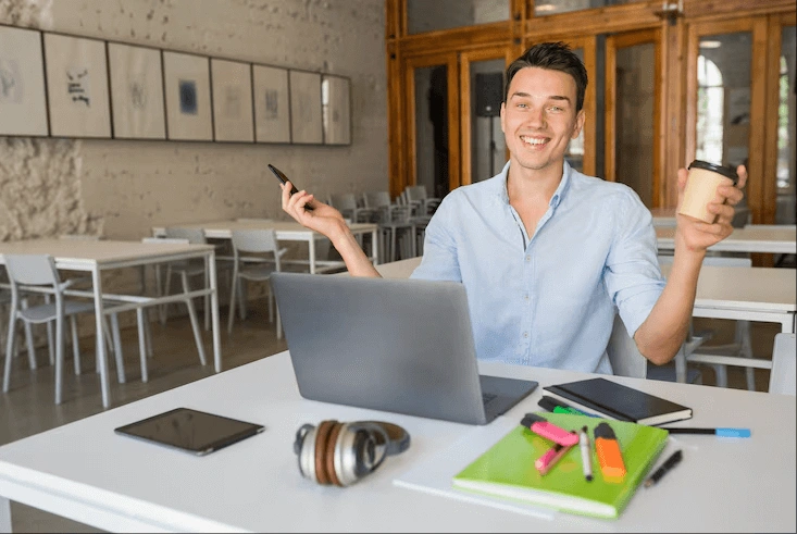 Profesionales trabajando